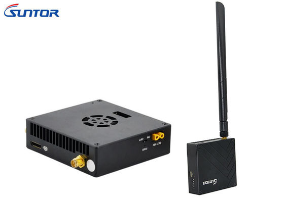 C50HPT 33dBm RF UAV Transceiver de liaison vidéo TDD - Émetteur et récepteur d'images sans fil COFDM
